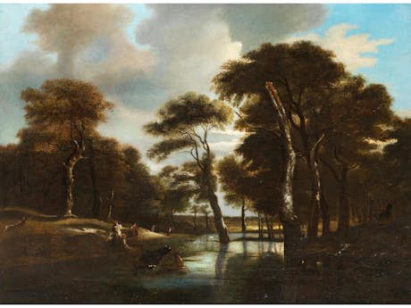 Maler des 18. Jahrhunderts in der Nachfolge von Jacob van Ruisdael bzw. Jan van Kessel